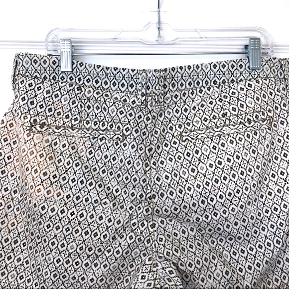 Sonoma Tribal Boho Pattern Chino Style Shorts - Picture 5 of 8